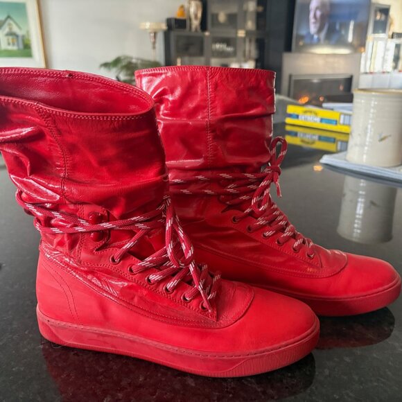 Monclair red boots - Excellent Condition - Picture 15 of 15